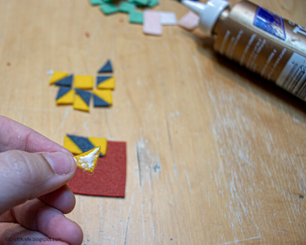 mini quilt block