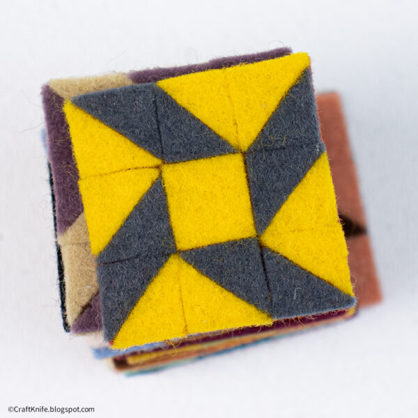 no-sew quilt block